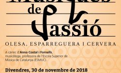 Cartell Jornada Passionarium 2018